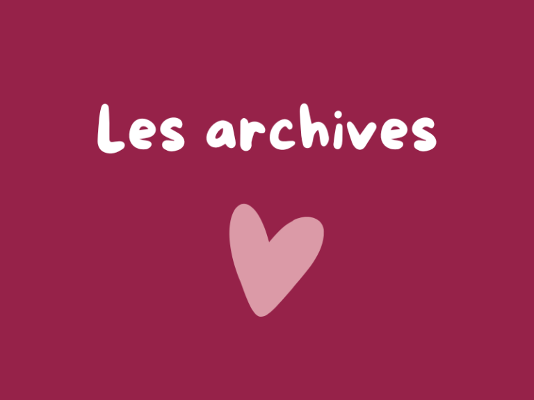 Les archives